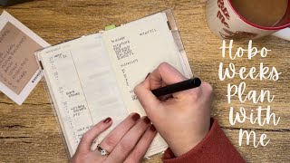 Functional Hobonichi Weeks Plan With Me [upl. by Orlanta]