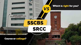 They left SRCC to come to SSCBS Which college should you prefer [upl. by Ralfston]