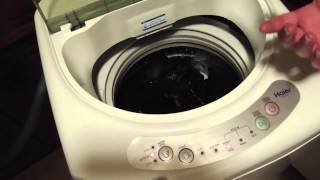 The Awesomeest Haier HLP21N Portable Washer Review Ever [upl. by Hersch865]