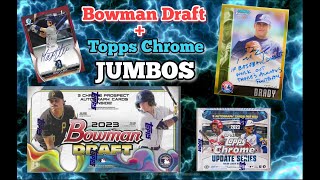 NEW RELEASE 23 Bowman Draft 2 Jumbo Box Group Break  1 PROSPECT Paul Skenes ORANGE AUTO 25 🤯🤯🤯 [upl. by Reiter664]