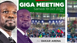 🛑 DIRECT Urgent 🚨 Dakar Arena Sonko lance son meeting pour la collecte de fonds [upl. by Baily382]