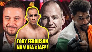 Týždeň V klietke Tony Ferguson do RFA x IAF  Frimpong tvrdí že OKTAGON porušil kontrakt [upl. by Yadsendew]