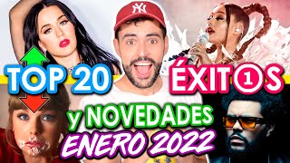 TOP 20 ÉXITOS ENERO 2022  MEJORES CANCIONES NUEVAS EN INGLES ESPAÑOL KPOP  Wow Qué Pasa [upl. by Yrod]