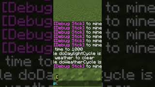 How to get a debug stick in minecraft  Minecraft [upl. by Candida]