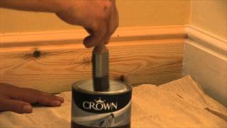 How to Prime and Undercoat Wood Skirting [upl. by Putnem]