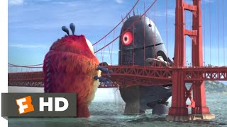 Monsters vs Aliens 2009  Golden Gate Grapple Scene 510  Movieclips [upl. by Emlin6]