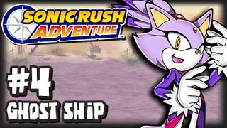 Sonic Rush Adventure 1080p  Part 4  Haunted Ship [upl. by German]