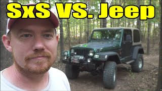 Day 169  Side by Side vs Jeep [upl. by Anirehc547]