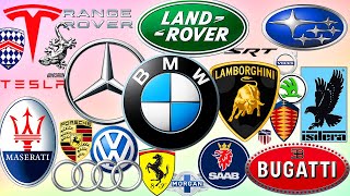 127 BEST CAR BRANDS AROUND THE WORLD from A to Z [upl. by Zucker]