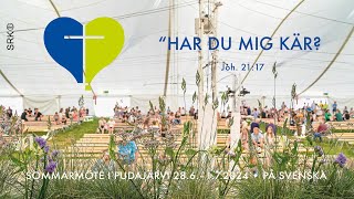 Suviseurat  Sommarmöte i Pudasjärvi 2024 lördag 296 1300 [upl. by Ahsiyt]