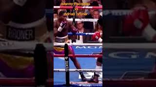 Manny Pacquiao vs Adrian broner highlights shortvideo boxingmatch [upl. by Nigle]