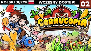 Cornucopia PL 2  Zwiedzamy miasto i jaskinie  Gameplay PL [upl. by Anialram]