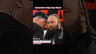 The Undertaker Helps Bray Wyatt  Bray Wyatt Take Down shorts [upl. by Rior431]