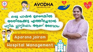 Avodha Hospital Management Course  Career Talks with Avodha 386 [upl. by Inaleon]