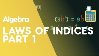 Laws of Indices  Part 1  Algebra  Maths  FuseSchool [upl. by Byrd]