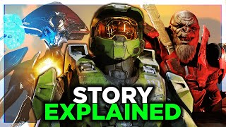 The Entire Halo Infinite Story EXPLAINED [upl. by Eahsal640]