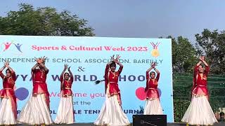 Welcome dance swagatam shubh swagatamvyasworldschool [upl. by Howlyn556]