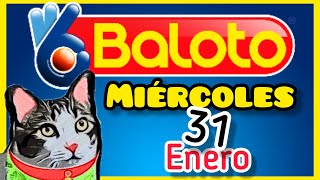 Resultado BALOTO Y BALOTO REVANCHA Miercoles 31 de Enero de 2024 [upl. by Imyaj]