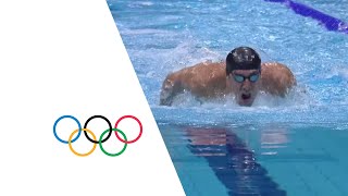 Mens Swimming 200m Butterfly SemiFinals  London 2012 Olympics [upl. by Ttelrats]