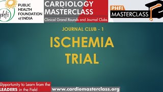 Cardiology master Class Journal Club Ischemia Trial [upl. by Ilram71]