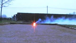 homemade explosive Sodium ChlorateSugar stuck in inox tube [upl. by Mcclary]