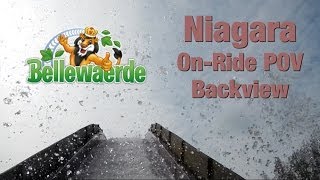 Niagara  Backview OnRide POV  Bellewaerde Park [upl. by Aiouqes]