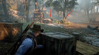 Hidden Dialogue With The Pinkertons If You Dont Shoot At Them During The Last Mission  RDR2 [upl. by Annaul]