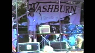 ALBANY Ga JULY 4th 1984 quotWASHBURN BROSquot Band at Hilsman Park [upl. by Aketal650]