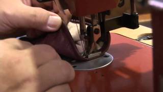 Sewing Fine Leather with the Ultrafeed Sewing Machine [upl. by Mylan]