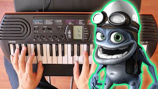 Tocando Crazy Frog REMIX con Mini Teclado Casio SA76 [upl. by Lanuk]