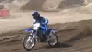 2009 Yamaha YZ450F  Motocross First Ride [upl. by Neils]