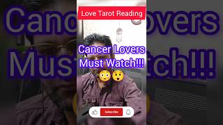 Cancer Love Tarot Reading  Cancer Love Tarot shorts [upl. by Comras64]