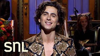 Timothée Chalamet Monologue  SNL [upl. by Talia]