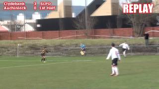 Clydebank v Auchinleck Talbot 22314 [upl. by Berton]