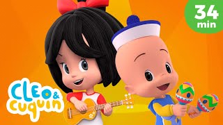 La Bamba and more Nursery Rhymes by Cleo and Cuquin  Children Songs [upl. by Louie386]