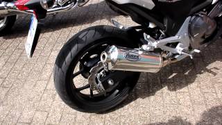 Honda NC 700 X mit HURRIC RAC1 [upl. by Adnyl]