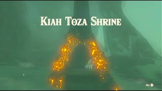 Kiah Toza Shrine Walkthrough Champions Ballad Breath of the Wild [upl. by Rist]