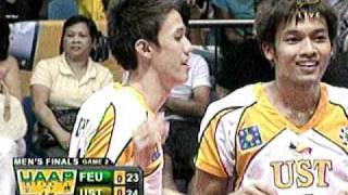 UST vs FEU UAAP 73 Mens Volleyball Finals Game 2 Set 1 [upl. by Ynaffi476]