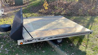 How to ReDeck a Floe VersaMax Snowmobile Trailer [upl. by Otina]