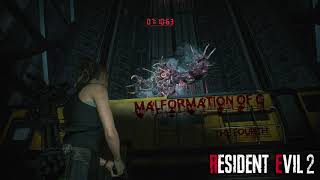 The 4th malformation of G  Mournful Pursuit  Resident Evil 2 Remake OST [upl. by Romo]