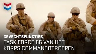 Task Force 55 van Het Korps Commandotroepen  Werken bij Defensie [upl. by Neelyhtak477]