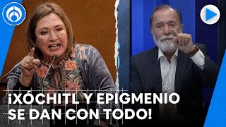 Xóchitl vs Epigmenio así fue el tiro que se aventaron con Ciro [upl. by Leasia]