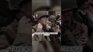 Why do the officers in the movie Band Of Brothers flip their collars shorts [upl. by Beaulieu]