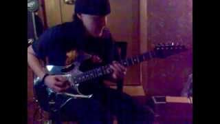 Amberian DawnTalisman the 1st take of the guitar solo [upl. by Kinsman]