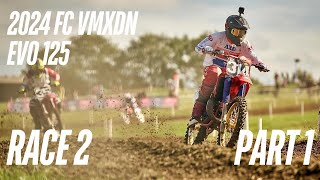 Farleigh Castle VMXdN 2024 EVO 125 Race 2 GOPRO 360 [upl. by Welby343]