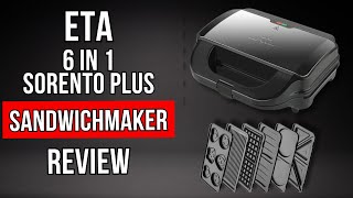 Vielseitig und kraftvoll Der ETA Sorento Plus 6in1 Sandwichmaker im Review [upl. by Airyt]