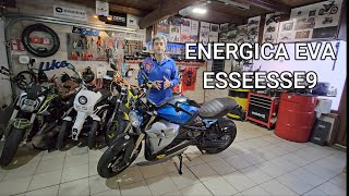 ENERGICA EVA ESSEESSE9 presentazione e caratteristiche tecniche con una carica fast micidiale [upl. by Atived]