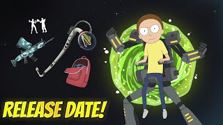 Morty Skin Release Date In Fortnite Item Shop Mecha Morty Skin [upl. by Allimak556]