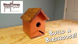 How to Build a Birdhouse  DIY Birdhouse [upl. by Magdalen235]