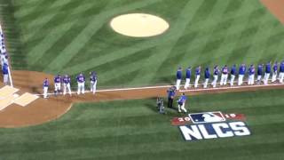 2015 NLCS  Mets Starting Lineup [upl. by Henrik120]